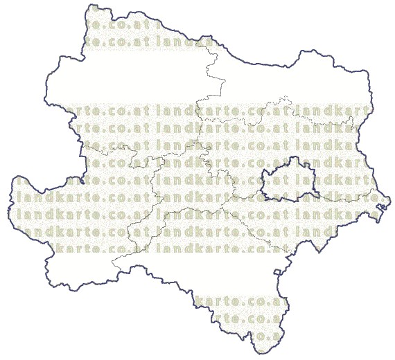 Landkarte Niederoesterreich Regionen